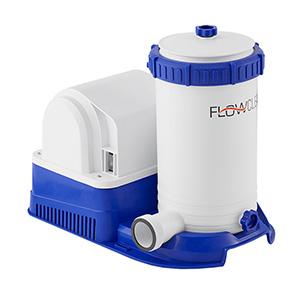 Bestway Flowclear 2500Gal (9463L) Cartridge Filter Pump - elitewellnesshq Soft shell pools ACC-58392