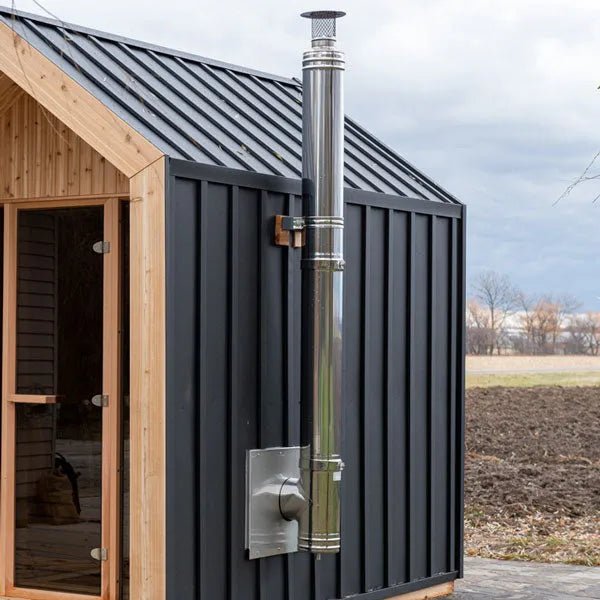 Chimney Set for out the Side - elitewellnesshq sauna essentials CHISID - 1