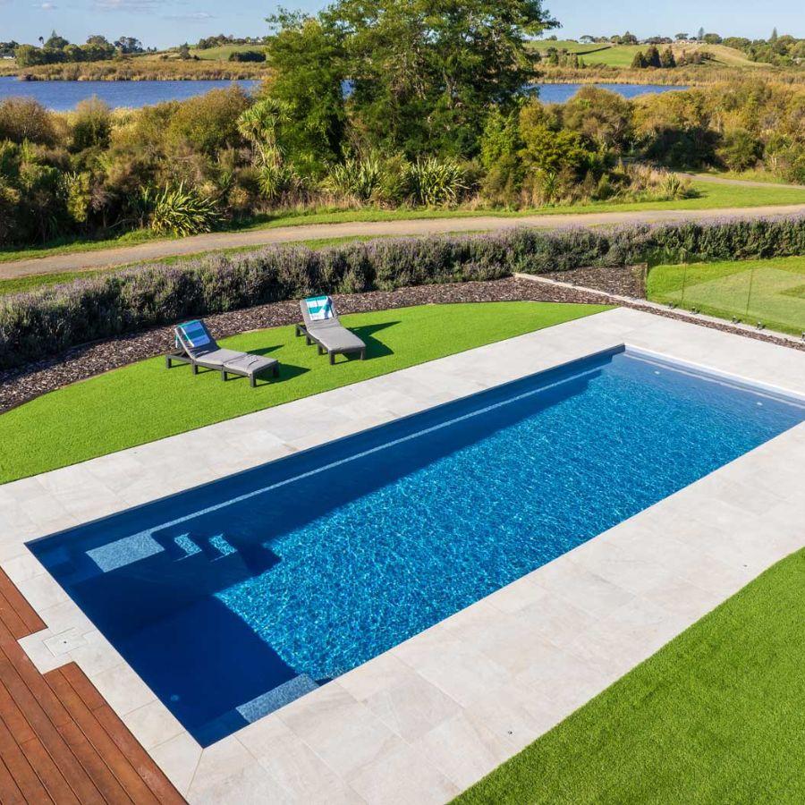 Clean Rectangular Fibreglass Pool - elitewellnesshq Fibreglass Pools 