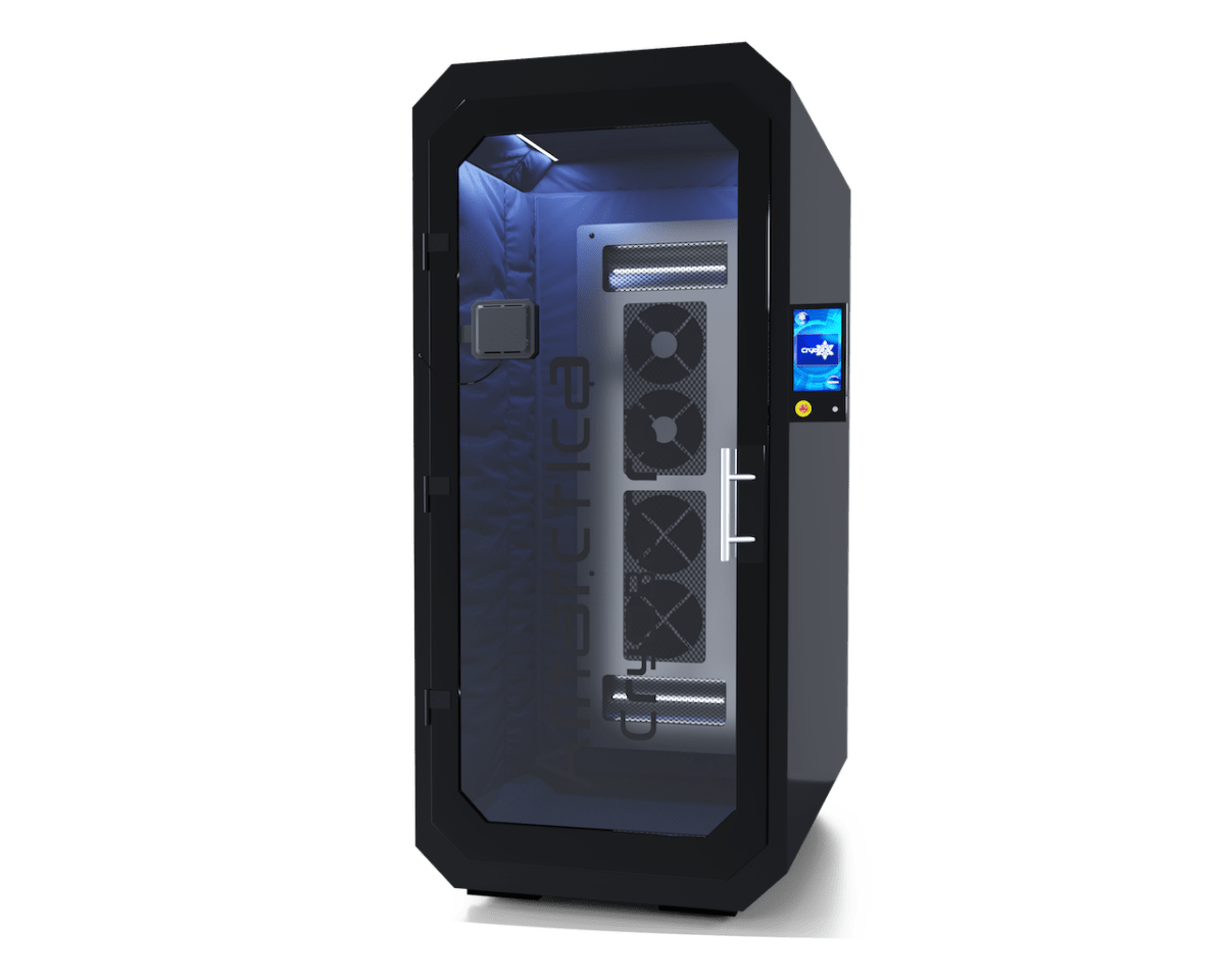 Cryonick Antarctica Electric Chamber - elitewellnesshq cryotherapy