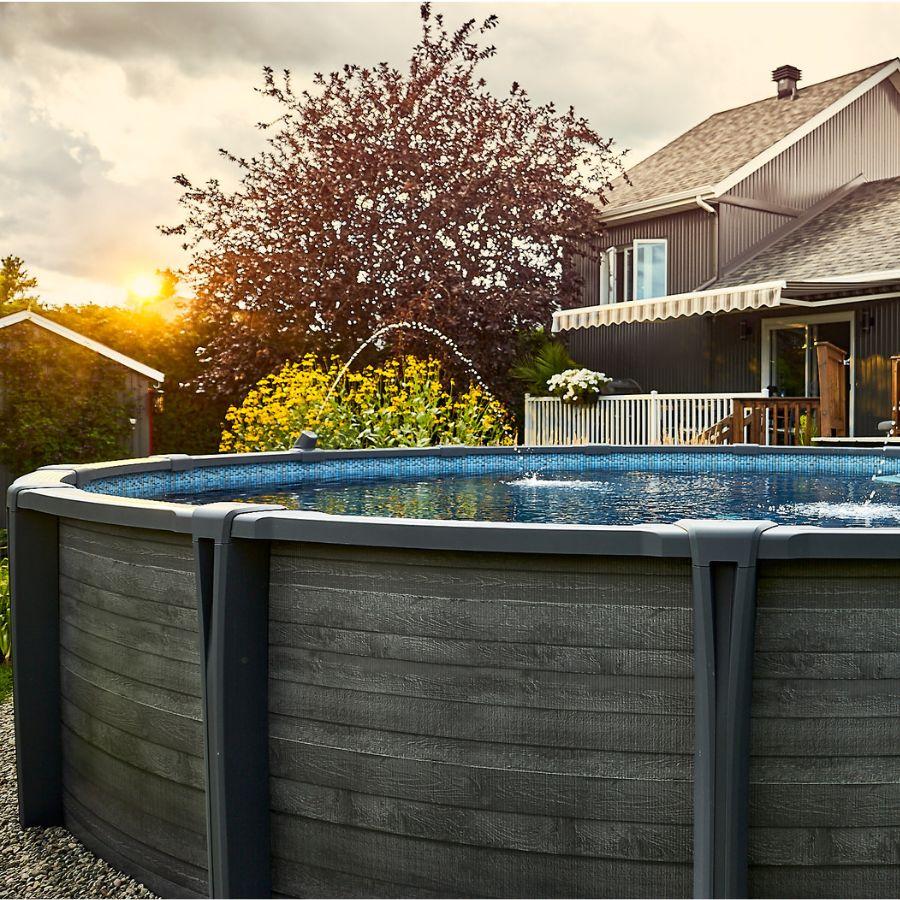 Downtown Above Ground Pool by Carvin - elitewellnesshq Above Ground Pools AGP-97527215-BUNDLE
