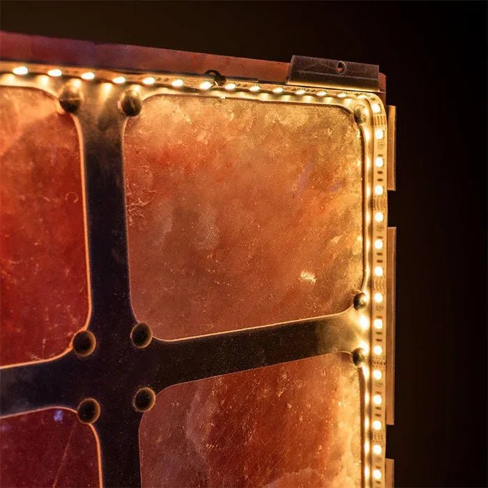Himalayan Salt Wall Panels for Sauna & Steam Room Therapy - elitewellnesshq Saunas SLT - PM - SLTPNL16x18