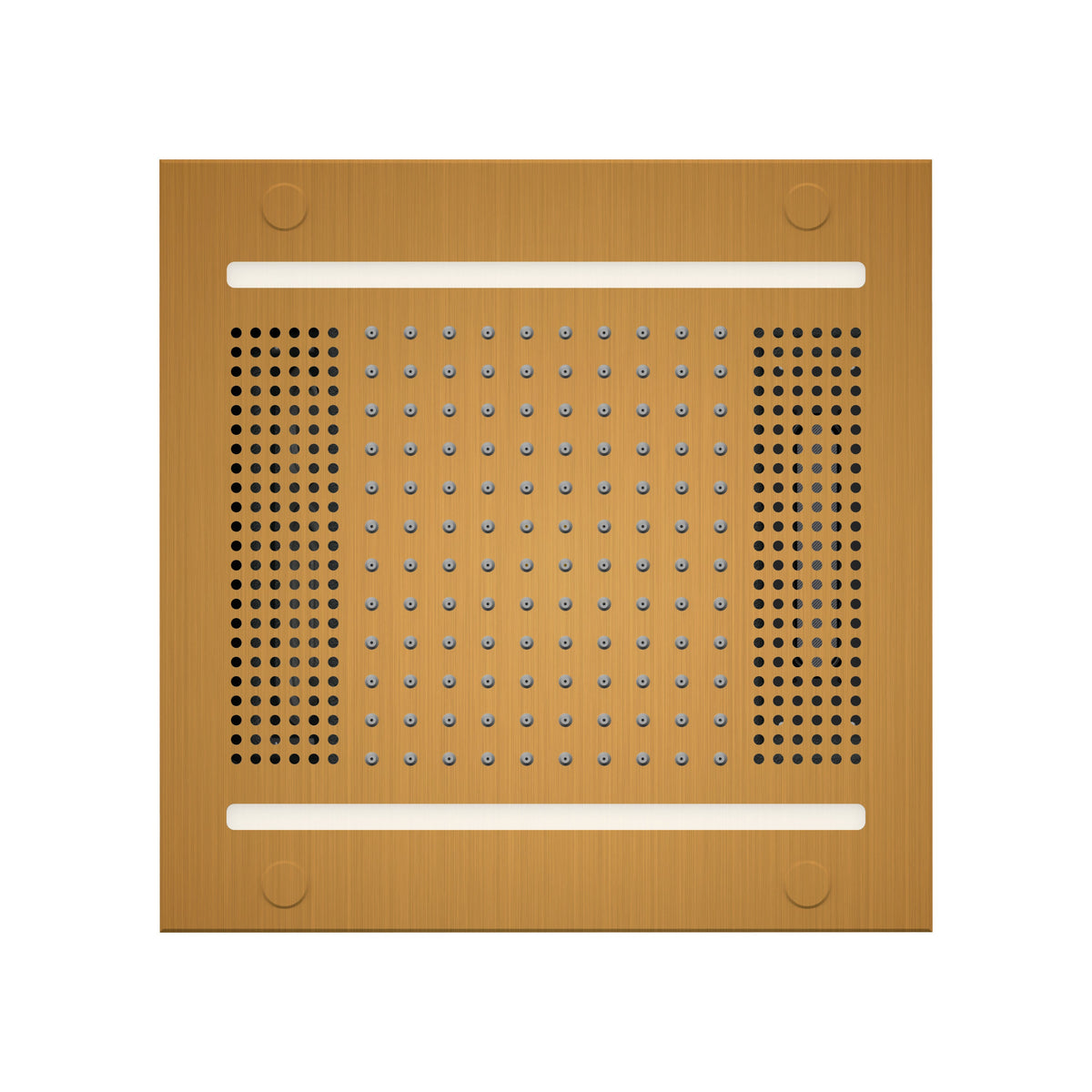 HVLSR14-AB - elitewellnesshq Antique Brass (Square - Rain + Chromatherapy + Audiotherapy)