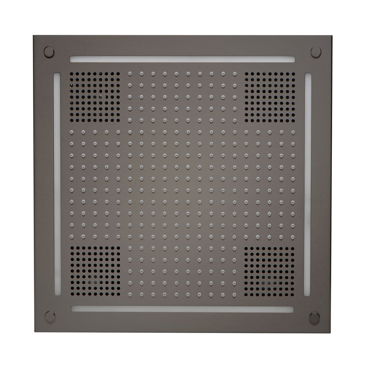 HVLSRSQ-BN - elitewellnesshq Black Nickel (Square - Rain + Chromatherapy + Audiotherapy)