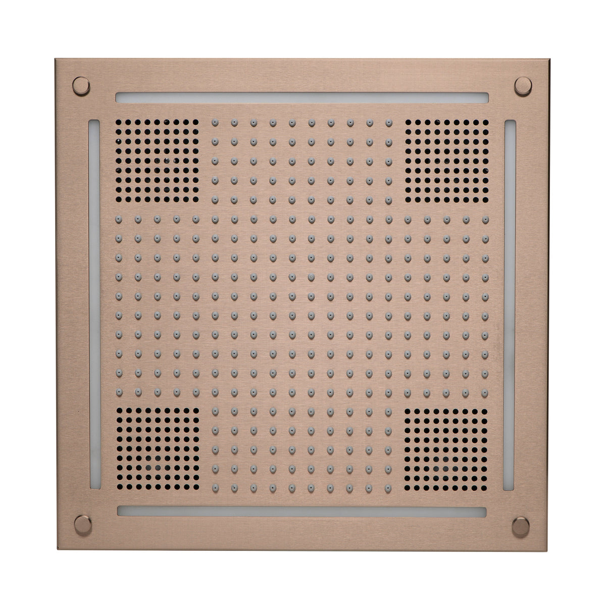 HVLSRSQ-SN - elitewellnesshq Satin Nickel (Square - Rain + Chromatherapy + Audiotherapy)
