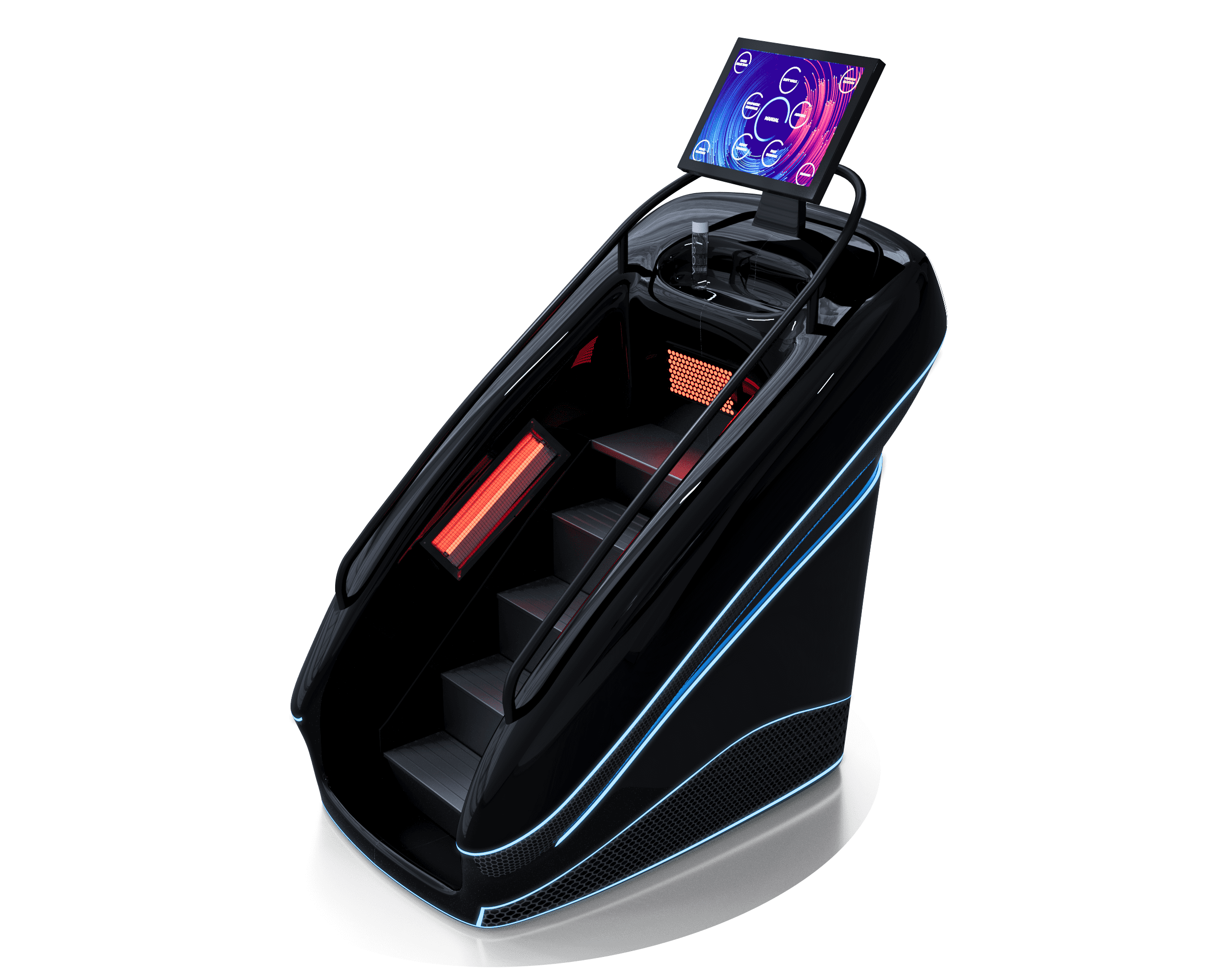 InfraStepper by VacuActivus | Infrared & Red Light Cardio Climber - elitewellnesshq Red light Therapy 