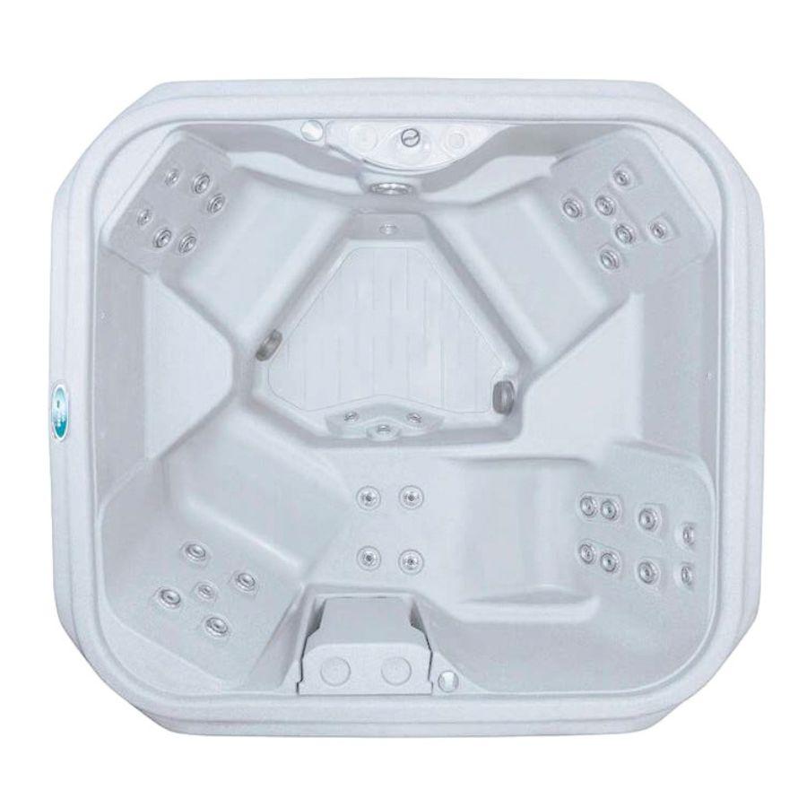 Lumio Blizzard Hot Tub(Frost/Black) - elitewellnesshq 