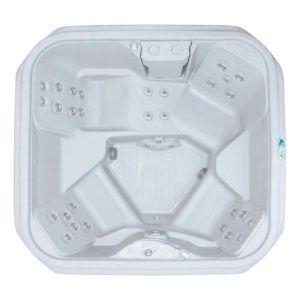 Lumio Blizzard Hot Tub(Frost/Black) - elitewellnesshq 
