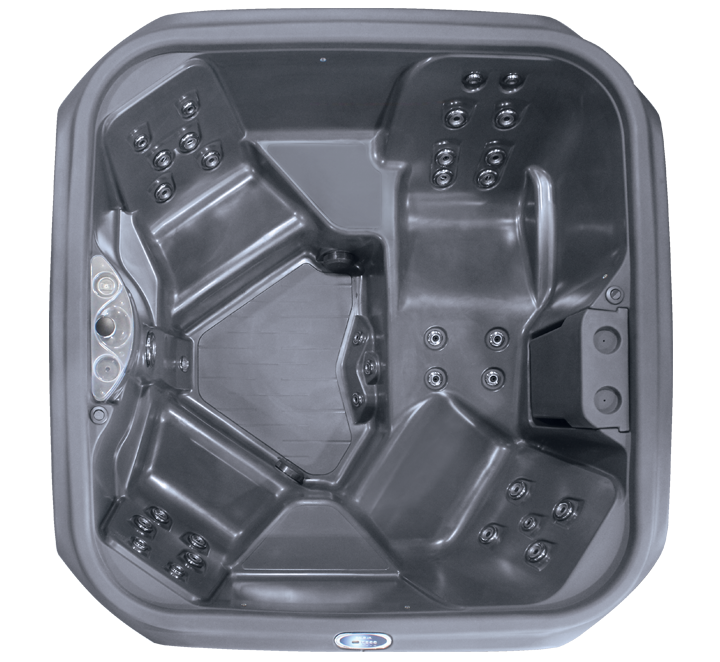 Lumio Stream Hot Tub(Frost/Black)