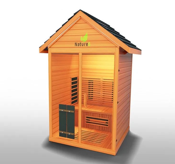 Nature Outdoor 3 - Person Sauna - elitewellnesshq Saunas NAT6