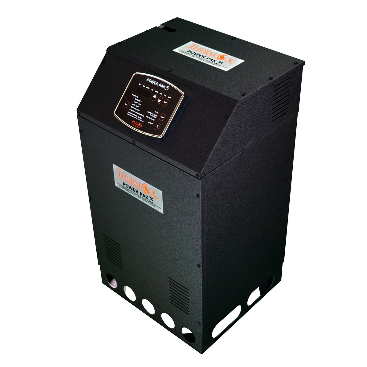 PP24LR-480 - elitewellnesshq 24kW, 480VAC 3-Phase Steam Generator + Polished Chrome Control Kit
