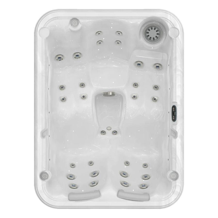 Premium Cold Plunge (Arctic White/Ash) - elitewellnesshq cold plunges 