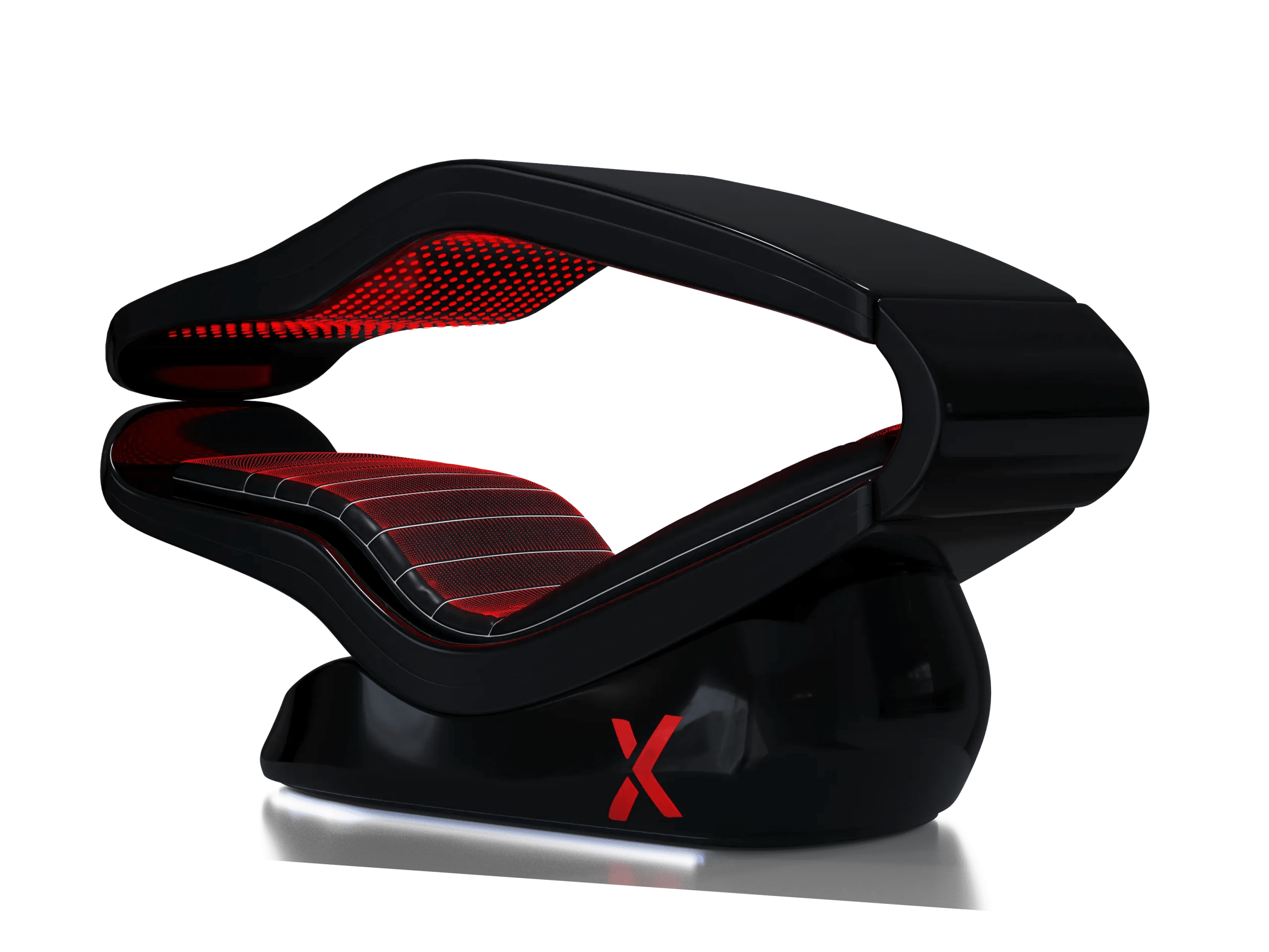 Red Light Couch PEMF HaloX Recliner - elitewellnesshq Red light Therapy 