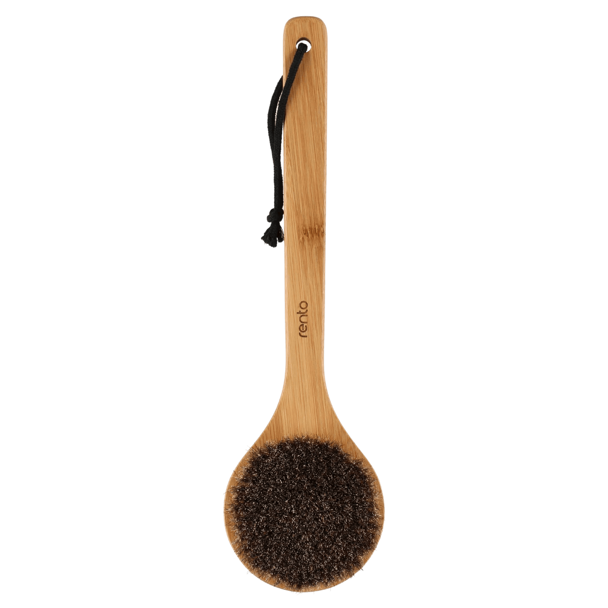 Rento Bamboo Bath Brush by Amerec - elitewellnesshq sauna essentials 9261-30