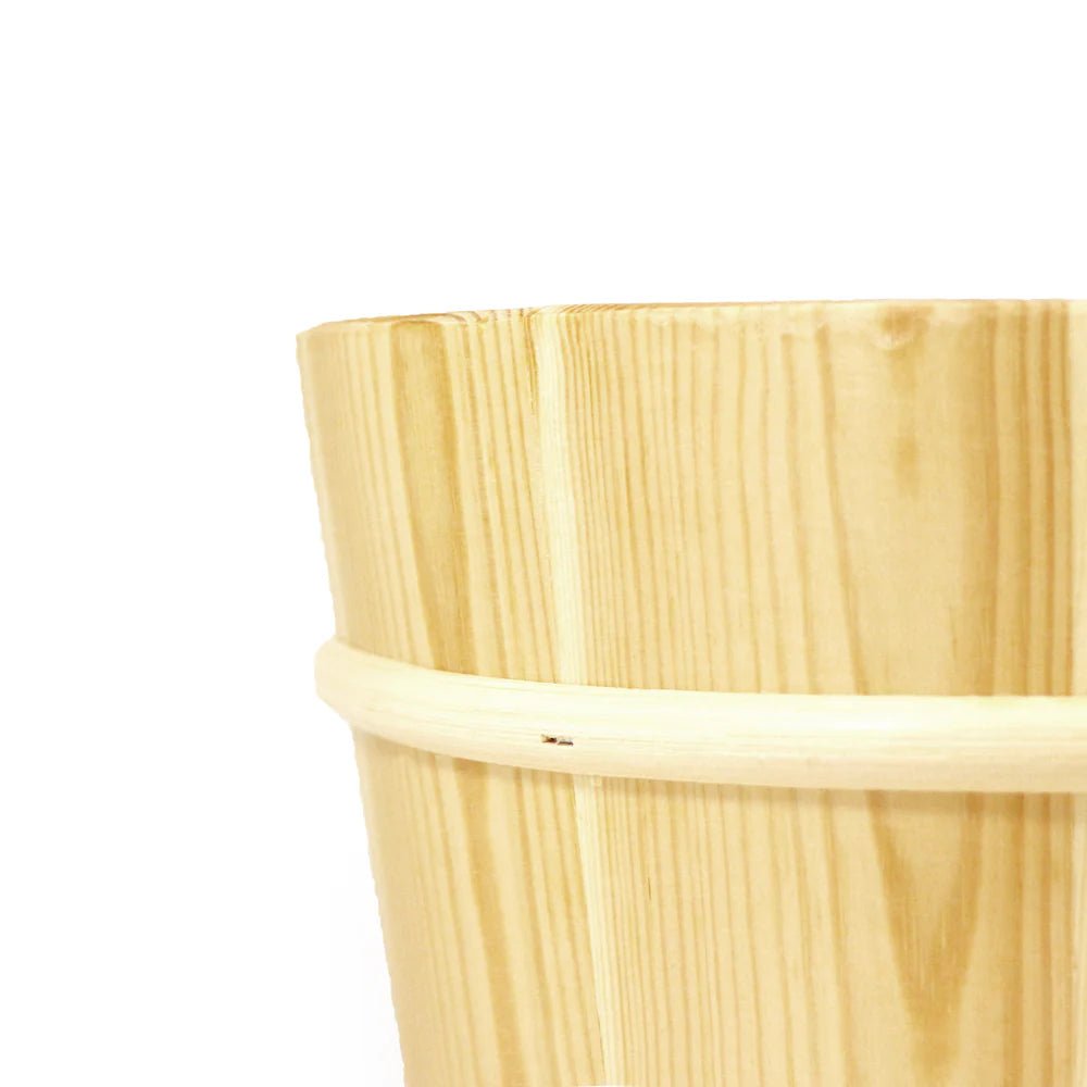 Sauna Bucket & Ladle Set - elitewellnesshq sauna essentials SN - AC - BUCKET/LADLE