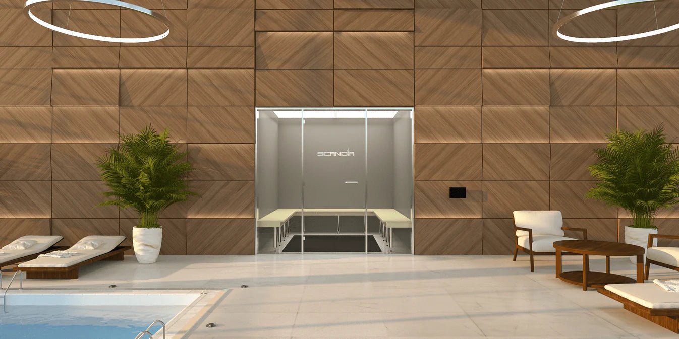 Scandia Advanced Hybrid Steam Rooms - elitewellnesshq Steam room