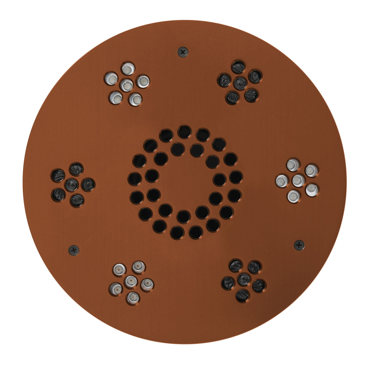 SLST-ACOP - elitewellnesshq Antique Copper (Round - Chromatherapy + Audiotherapy)