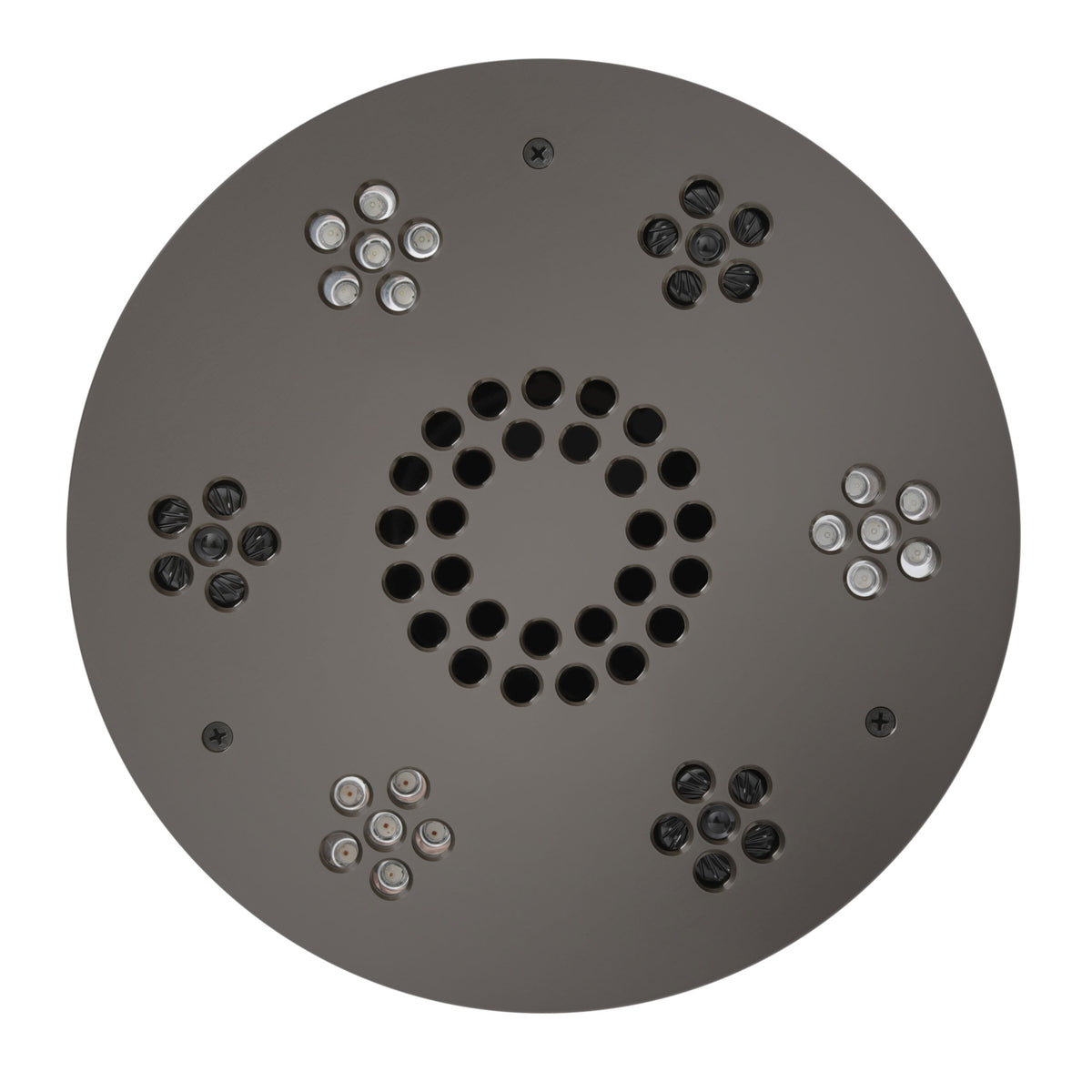 SLST-BN - elitewellnesshq Black Nickel (Round - Chromatherapy + Audiotherapy)