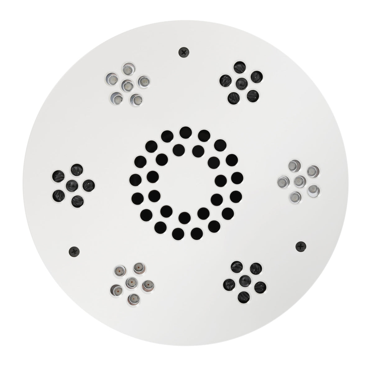 SLST-WHT - elitewellnesshq White (Round - Chromatherapy + Audiotherapy)