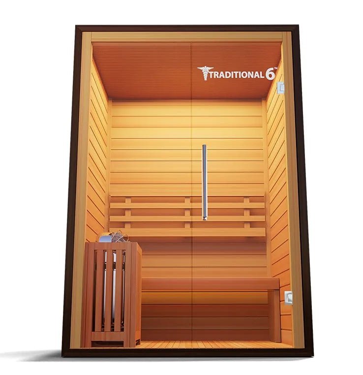 Traditional 3 Person Steam Sauna - elitewellnesshq Saunas MBTS6