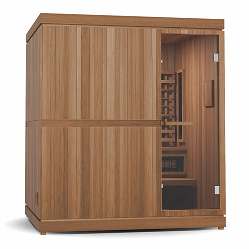 5 person Finnmark FD-5 Trinity XL Infrared & Steam Sauna Combo