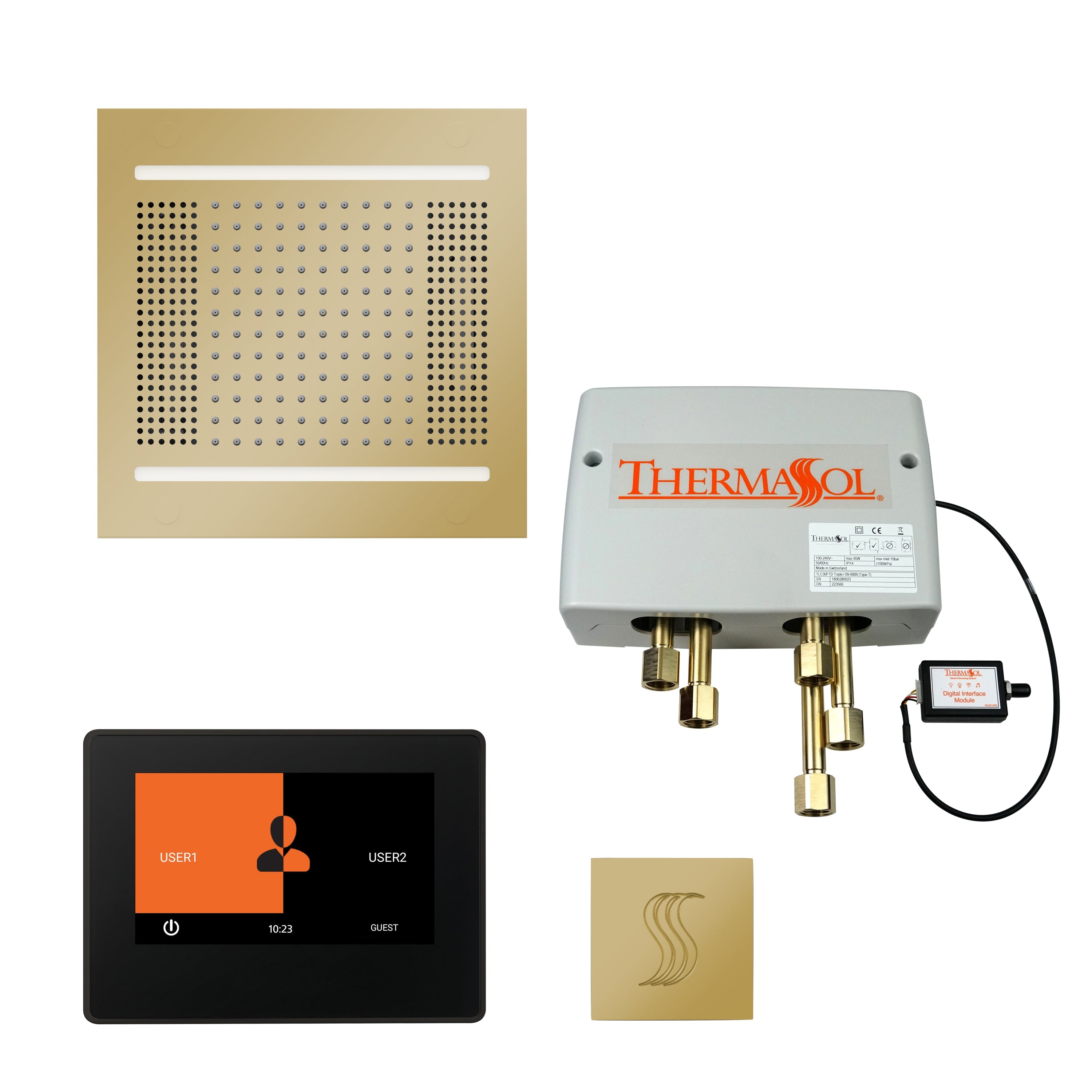 TWPH147S-PB - elitewellnesshq Polished Brass