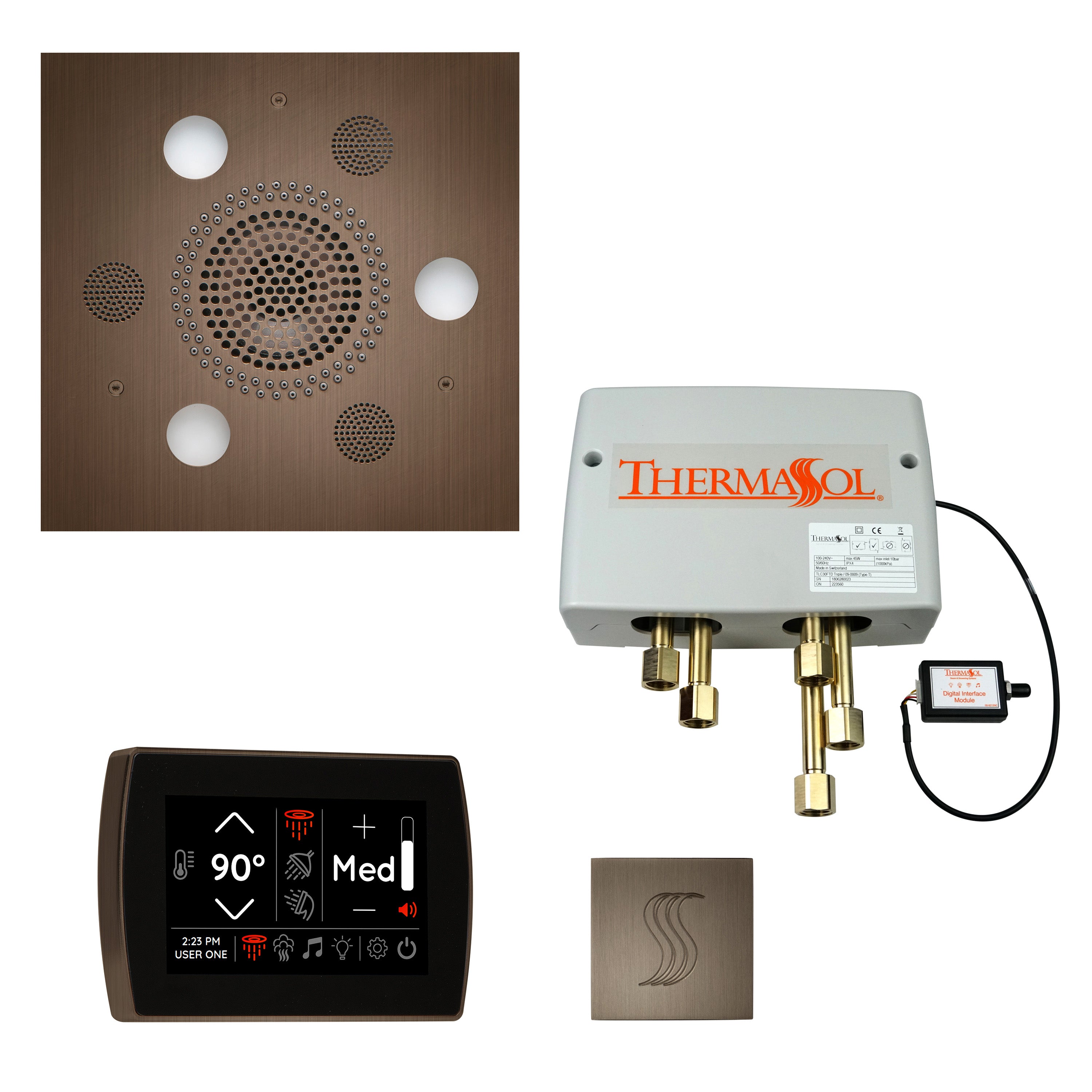 ThermaSol Serenity Rainhead TWPSS-AN