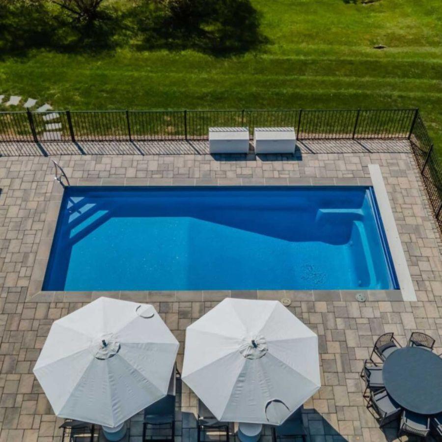 Valiant Liberty Fibreglass Pool – 14' x 31' 6" - elitewellnesshq Fibreglass Pools 