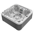 Wellis Mont Blanc Luxury Hot Tub (Silver/Mable Grey)