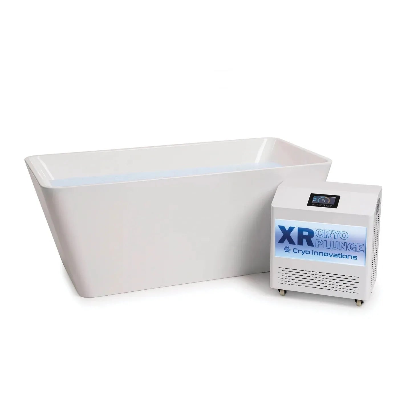 XR Cryo Plunge Acrylic with chiller with 2025 Chiller/Heater - elitewellnesshq cold plunges